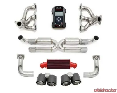 Fabspeed STREET Performance Package w/ ExperTune & Carbon Fiber Tips Porsche 991.2 Carrera 2017-2019 - FS.POR.9912.SPKGEC