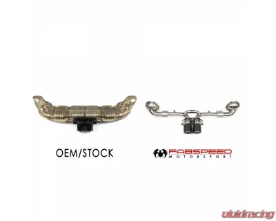 Fabspeed Supercup Catback Exhaust System Porsche 991.2 Speedster 2019-2020 - FS.POR.9912SPEED.SSXXX