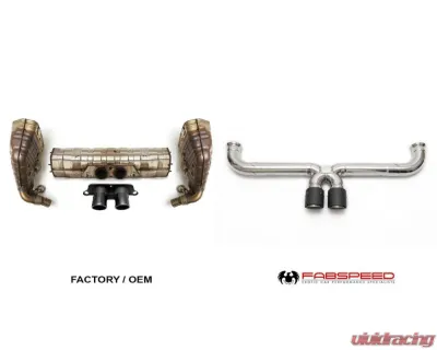 Fabspeed Catback Competition Race X-Pipe Porsche 991 GT3 | GT3 RS 2014-2016 - FS.POR.991GT3.CRX.XX