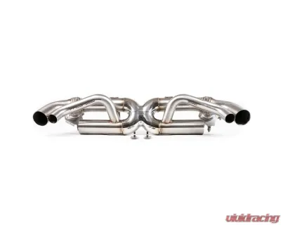 Fabspeed Catback Valvetronic Maxflo Exhaust System w/ Quad Tips Porsche 992 Carrera 2019+ - FS.POR.992.VLVQ