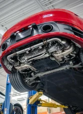 Fabspeed Catback Valvetronic Maxflo Exhaust System w/ Quad Tips Porsche 992 Carrera 2019+                                     - FS.POR.992.VLVQ - Image 13