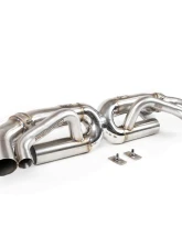 Fabspeed Catback Valvetronic Maxflo Exhaust System w/ Quad Tips Porsche 992 Carrera 2019+                                     - FS.POR.992.VLVQ - Image 4
