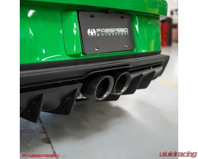 Fabspeed Deluxe Dual Style Tips Porsche 992 GT3 | GT3 RS 2022+ - FS.POR.992GT3.DTXX