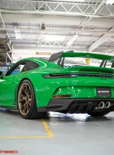 Fabspeed Deluxe Dual Style Polished Stainless Steel Tips Porsche 992 GT3 | GT3 RS 2022+                                     - FS.POR.992GT3.DTP - Image 6