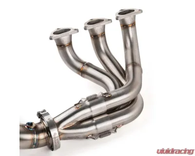 Fabspeed RENNKRAFT Modular GTLM Exhaust Package w/ Brushed Stainless Turn Down Tips Porsche 992 GT3 | GT3 RS 2022+ - FS.POR.992GT3.GTLM.SC.T