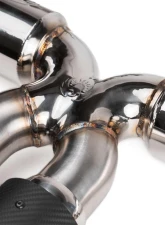 Fabspeed RENNKRAFT Modular GTLM Exhaust Package w/ Brushed Stainless Turn Down Tips Porsche 992 GT3 | GT3 RS 2022+                                     - FS.POR.992GT3.GTLM.SC.T - Image 6