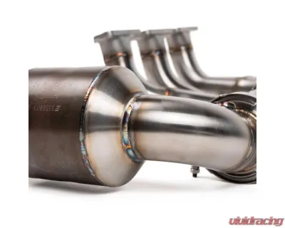 Fabspeed RENNKRAFT Modular GTLM Exhaust Package w/ Brushed Stainless Turn Down Tips Porsche 992 GT3 | GT3 RS 2022+ - FS.POR.992GT3.GTLM.SC.T