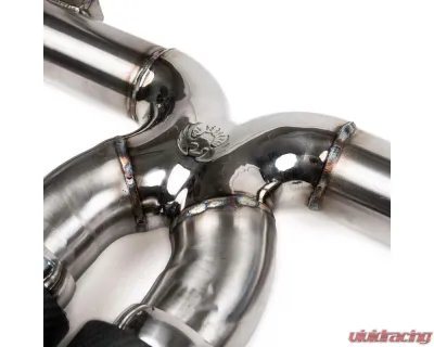 Fabspeed Supercup Catback Exhaust System w/ Polished Stainless Steel Tips Porsche 992 GT3 | GT3 RS w/ GPF2022+ - FS.POR.992GT3.SSXP.GPF