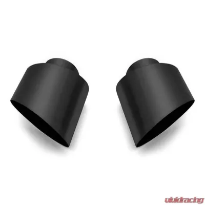 Fabspeed Polished Stainless Steel Single Wall Oval Bolt-On Tips Porsche 993 Turbo 1995-1998 - FS.POR.993T.SWOTP