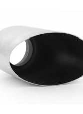 Fabspeed Narrow Body Polished Stainless Steel Single Wall Oval Bolt-On Tips Porsche 993 Carrera 1994-1998                                     - FS.POR.993.SWOTNBP - Image 3