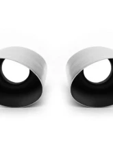 Fabspeed Narrow Body Polished Stainless Steel Single Wall Oval Bolt-On Tips Porsche 993 Carrera 1994-1998                                     - FS.POR.993.SWOTNBP - Image 4