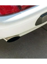 Fabspeed Narrow Body Polished Stainless Steel Single Wall Oval Bolt-On Tips Porsche 993 Carrera 1994-1998                                     - FS.POR.993.SWOTNBP - Image 5