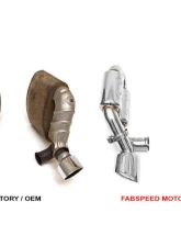 Fabspeed Supercup Exhaust System Porsche 993 Turbo 1995-1998                                     - FS.POR.993T.SCUPXR - Image 2