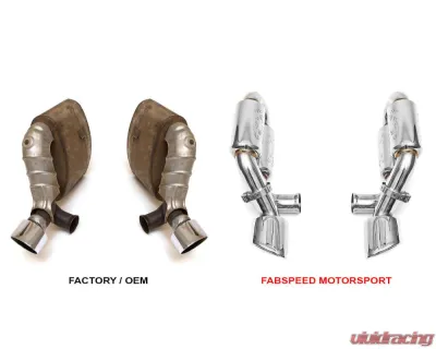 Fabspeed Supercup Exhaust System Porsche 993 Turbo 1995-1998 - FS.POR.993T.SCUPXR
