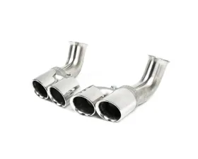 Fabspeed Deluxe Short Quad-Style Tips Porsche 996 Carrera 1999-2001