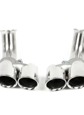 Fabspeed Deluxe Short Quad-Style Tips Porsche 996 Carrera 1999-2001                                     - FS.POR.996.QDTSX - Image 2