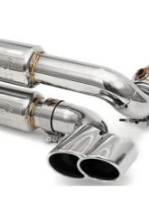 Fabspeed Race Supersport 70mm X-Pipe Exhaust System Porsche 996 Turbo 2000-2005                                     - FS.POR.996T.SSRX - Image 2
