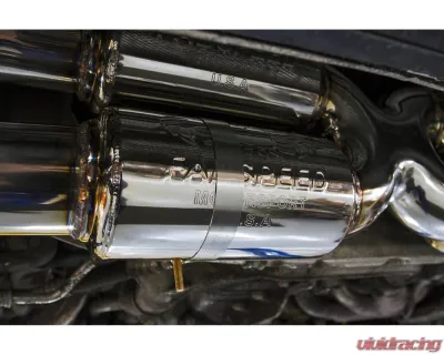 Fabspeed Race Supersport 70mm X-Pipe Exhaust System Porsche 996 Turbo 2000-2005 - FS.POR.996T.SSRX