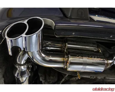Fabspeed Race Supersport 70mm X-Pipe Exhaust System Porsche 996 Turbo 2000-2005 - FS.POR.996T.SSRX