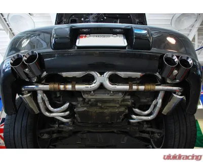 Fabspeed Street Performance Package w/ Carbon Fiber Tips Porsche 997 Carrera 2005-2008 - FS.POR.997.SPKGC