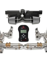 Fabspeed Street Performance Package w/ Carbon Fiber Tips Porsche 997.2 Carrera 2009-2012                                     - FS.POR.9972.SPKGC - Image 4