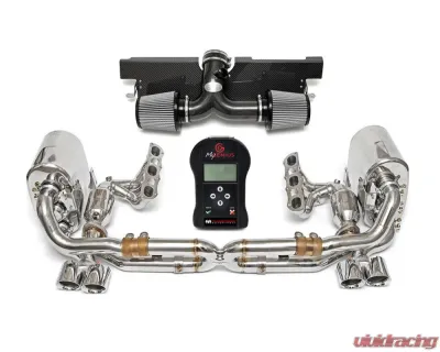 Fabspeed Street Performance Package w/ Carbon Fiber Tips Porsche 997.2 Carrera 2009-2012 - FS.POR.9972.SPKGC
