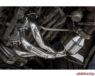 Fabspeed Performance Package w/ Polished Stainless Steel Tips Porsche 997.2 GT3RS 2010-2011 - FS.POR.9972GT3R.SPKGP