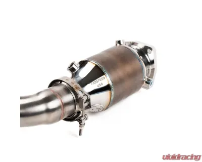 Fabspeed Mild Maxflo Performance Exhaust System w/ Satin Black Tips Porsche 997 Turbo 2006-2009 - FS.POR.997T.MAXMB