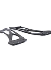 Fabspeed Clear Coated Billet Aluminum Monoblock Wing Risers Porsche 981 | 718 Cayman GT4 2015+                                     - FS.POR.GT4.MWR.AS - Image 3
