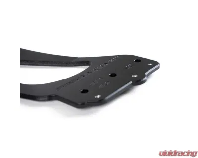 Fabspeed Clear Coated Billet Aluminum Monoblock Wing Risers Porsche 981 | 718 Cayman GT4 2015+ - FS.POR.GT4.MWR.AS