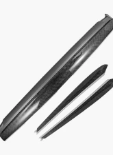 Fabspeed Matte Carbon Fiber Dashboard w/ Door Trim Tesla Model 3 2017-2020                                     - FS.TESLA.3.DDKM - Image 3