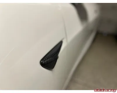 Fabspeed Matte Carbon Fiber Turn Signal Tesla Model Y 2021+ - FS.TESLA.Y.TSCM
