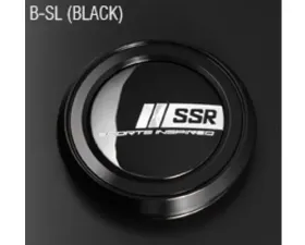 SSR B-Type Super Low Aluminum Black Center Cap