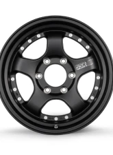 SSR Devide Sp1 Trail Wheel 17x8.5 +00 6/139.7 Flat Black                                     - D317850+0006OMB - Image 2