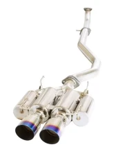 MXP Comp RS Exhaust System w/ Blue Burned Tips Honda Civic Si Coupe 2017+                                     - MXCRFC3CPB - Image 6