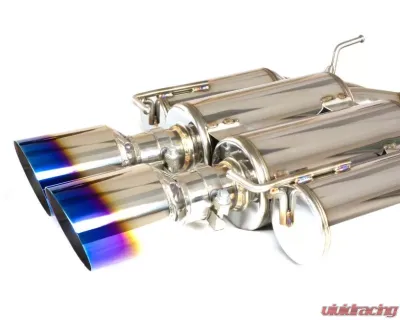 MXP Comp RS Exhaust System w/ Blue Burned Tips Honda Civic Si Coupe 2017+ - MXCRFC3CPB