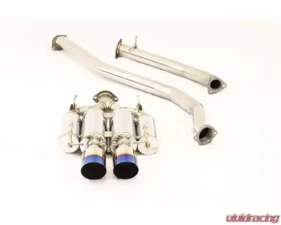 MXP Comp RS Exhaust System w/ Blue Burned Tips Honda Civic Si Coupe 2017+ - MXCRFC3CPB
