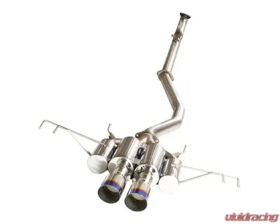 MXP Comp RS Exhaust System w/ Blue Burned Tips Honda Civic Sport HB 2017+ - MXCRFK7B