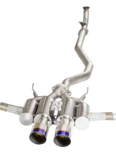MXP Comp RS Exhaust System w/ Blue Burned Tips Honda Civic Type R (FK8) 2017-2021                                     - MXCRFK8B - Image 2