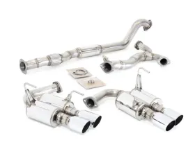 MXP Comp RS Exhaust System w/ Quad Tips Subaru STI | WRX 2015-2021