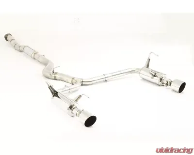 MXP Comp RS Exhaust System w/ Single Tips Subaru STI | WRX 2015-2021 - MXCRVAS