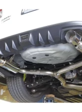 MXP Comp RS Exhaust System w/ Single Tips Subaru STI | WRX 2015-2021                                     - MXCRVAS - Image 3