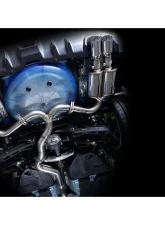MXP Comp RS Exhaust System w/ Quad Tips Subaru STI | WRX 2015-2021                                     - MXCRVA - Image 9