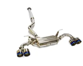 MXP Street Performance Exhaust System w/ QUAD Burned Blue Tips Scion FRS | Subaru BRZ | Toyota 86 TRD 2013+