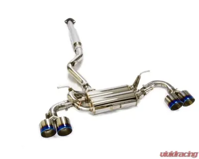 MXP Street Performance Exhaust System w/ QUAD Burned Blue Tips Scion FRS | Subaru BRZ | Toyota 86 TRD 2013+ - MXSPFT86TRD
