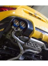 MXP Street Performance Exhaust System w/ QUAD Burned Blue Tips Scion FRS | Subaru BRZ | Toyota 86 TRD 2013+                                     - MXSPFT86TRD - Image 3