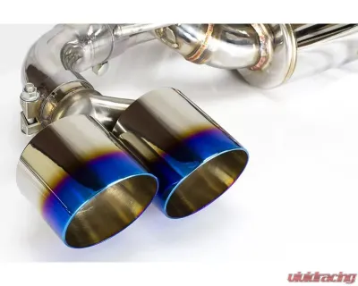 MXP Street Performance Exhaust System w/ QUAD Burned Blue Tips Scion FRS | Subaru BRZ | Toyota 86 TRD 2013+ - MXSPFT86TRD