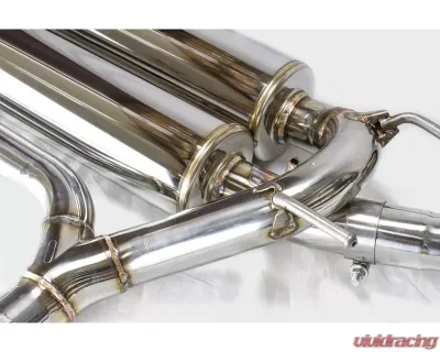 MXP Street Performance Exhaust System w/ QUAD Burned Blue Tips Scion FRS | Subaru BRZ | Toyota 86 TRD 2013+ - MXSPFT86TRD