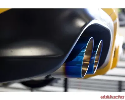 MXP Street Performance Exhaust System w/ QUAD Burned Blue Tips Scion FRS | Subaru BRZ | Toyota 86 TRD 2013+ - MXSPFT86TRD
