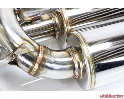 MXP Street Performance Exhaust System w/ QUAD Burned Blue Tips Scion FRS | Subaru BRZ | Toyota 86 TRD 2013+ - MXSPFT86TRD